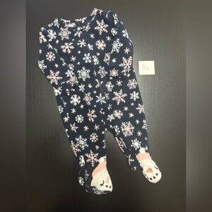 ⭐️2/$11.00⭐️ Joe Fresh 0-3m Fleece Footed Sleeper